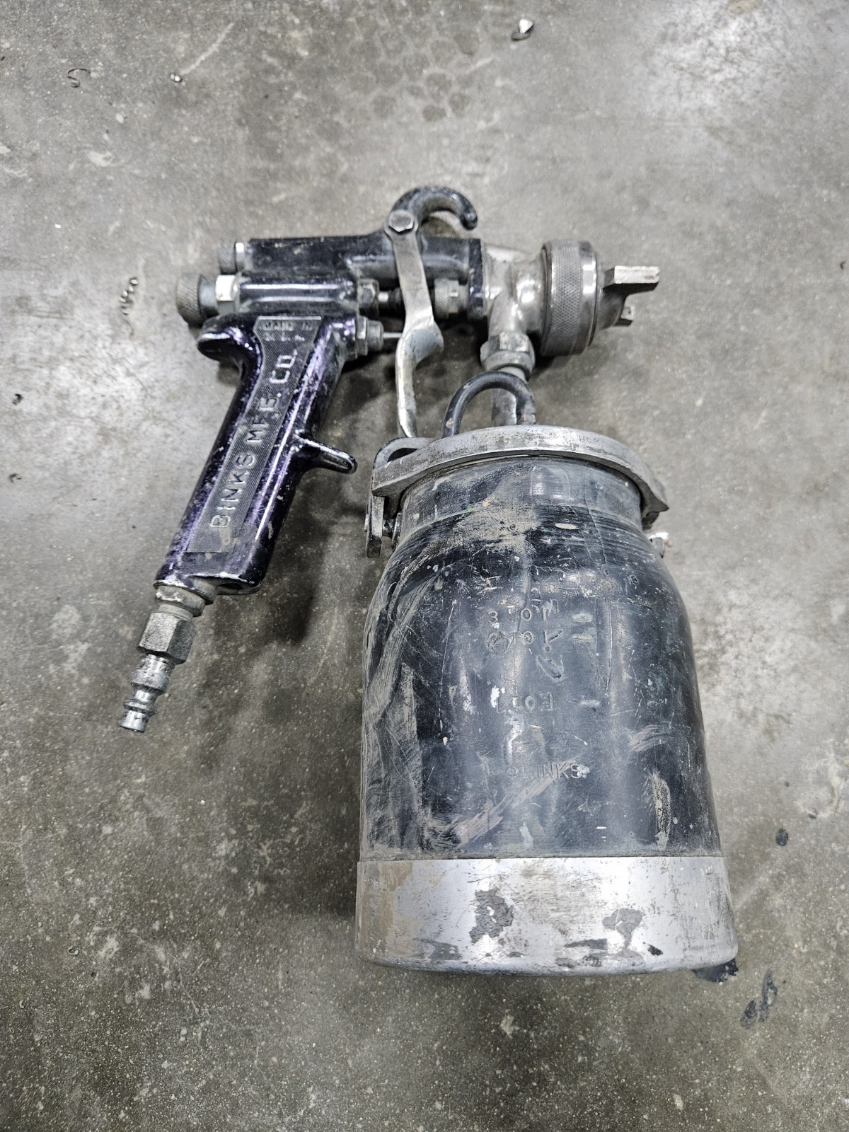 Binks Model 7 Paint Spray Gun Craftsman