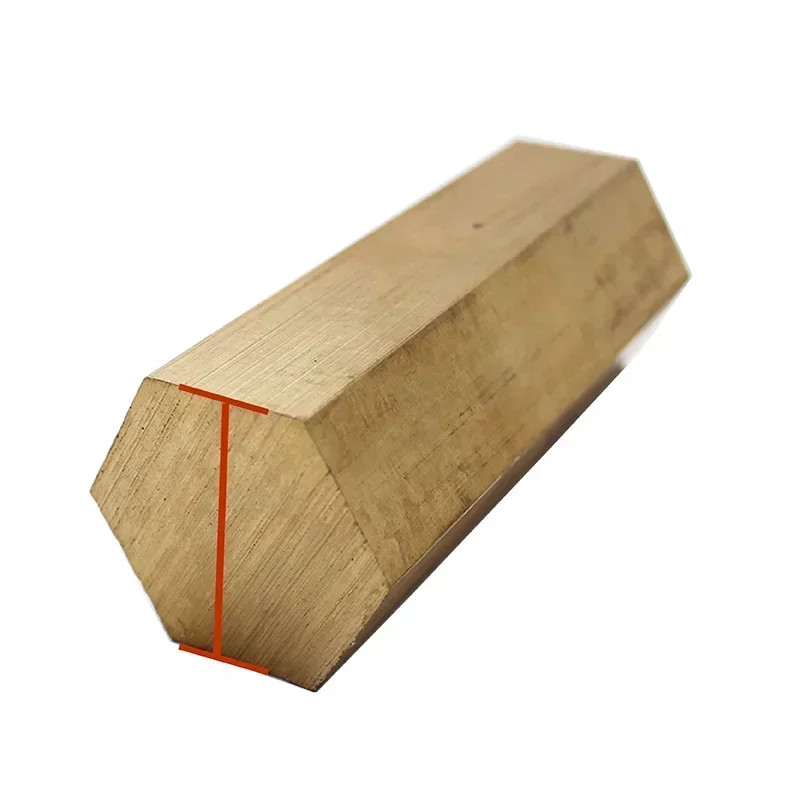 Brass Hexagonal Bar Hex Rods 10mm 12mm 14mm 15mm 16mm 18mm 20mm H59 200mm Long
