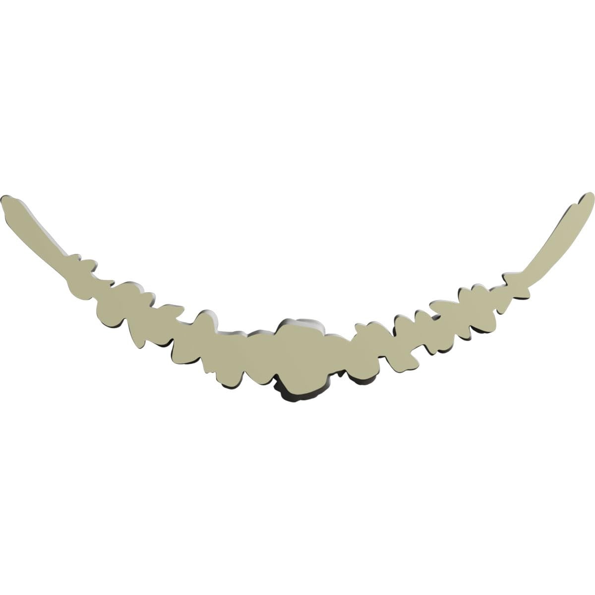 Ekena Millwork 18″W x 9″H x 1 1/4″P 18 inches x 9 x 1.25 inches, White