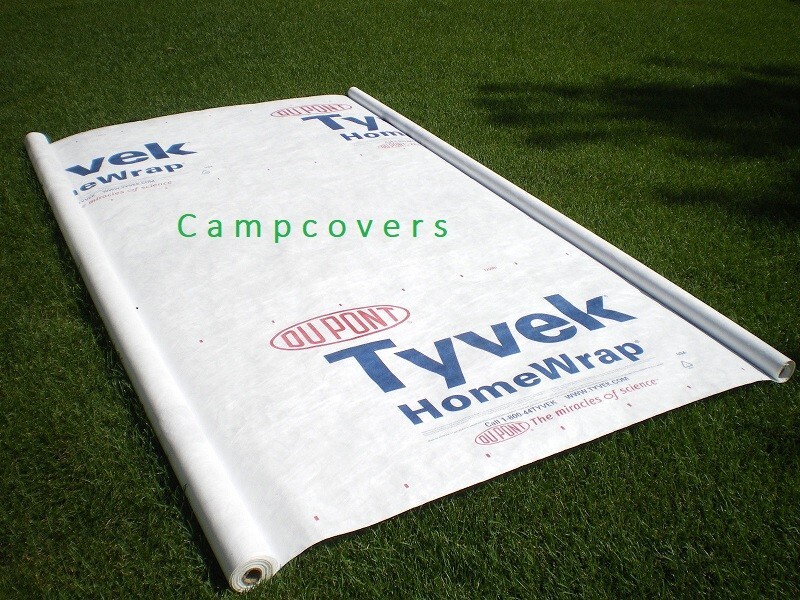 8 X 5 ft. DuPont Tyvek HomeWrap Sheet