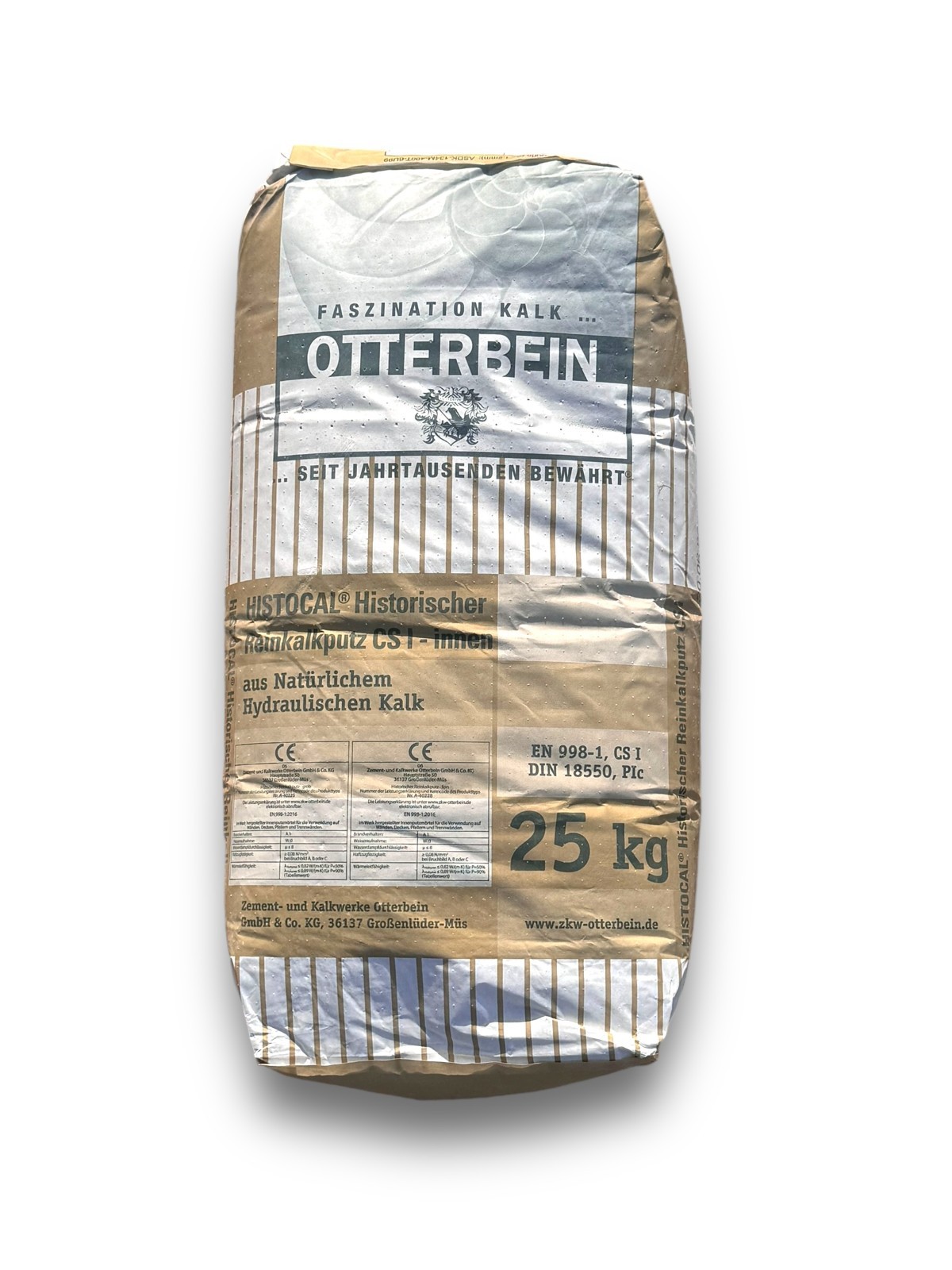 Otterbein Traditional Lime Plaster – Coarse – 25kg bag