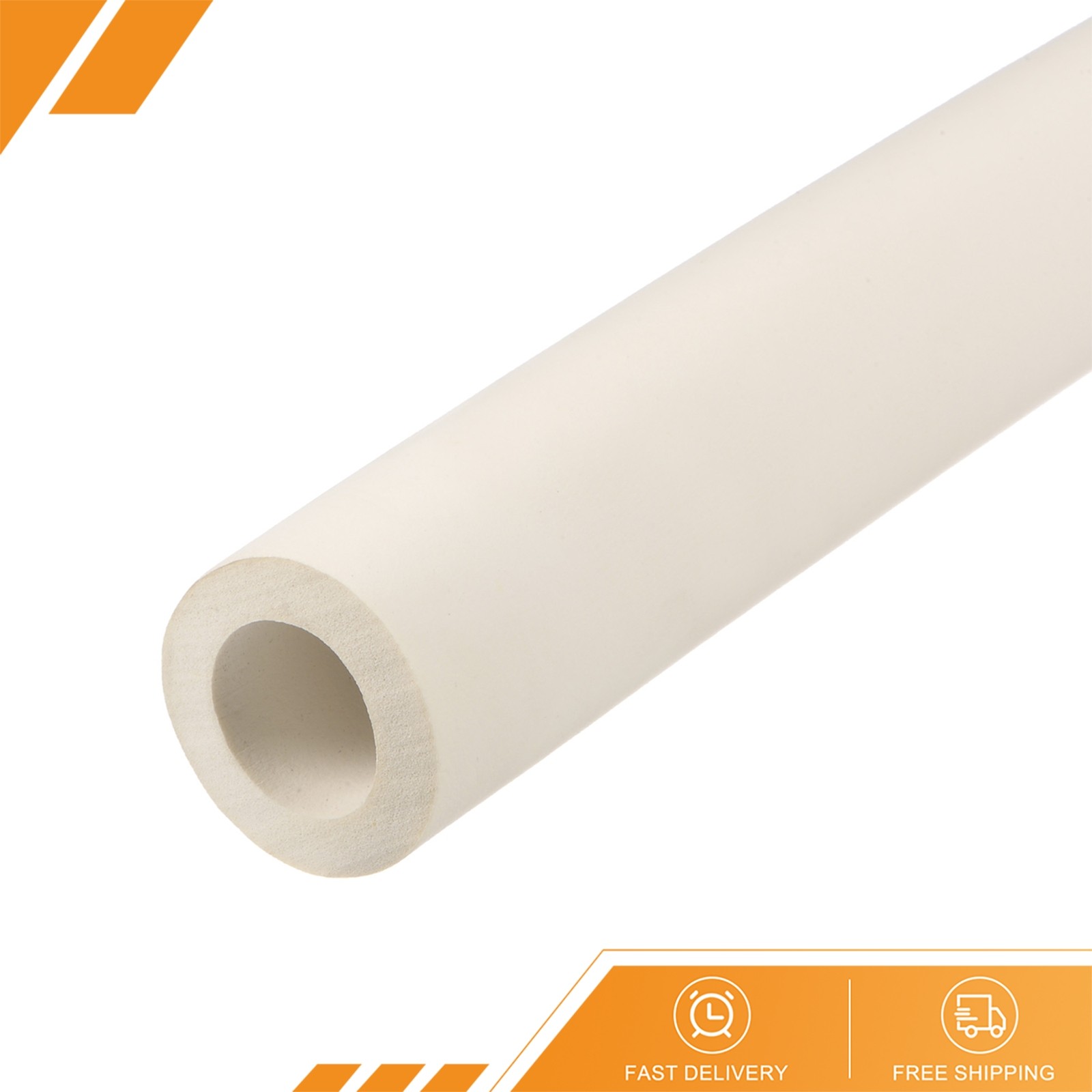 Foam Tubing for Handle Grip Support 18mm ID 30mm OD 1m L White