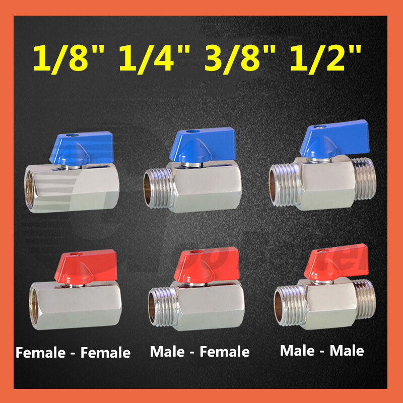 Ball Valve Short Handle BSP,Multi Listing all Sizes,Lever Ball Valves Full Range