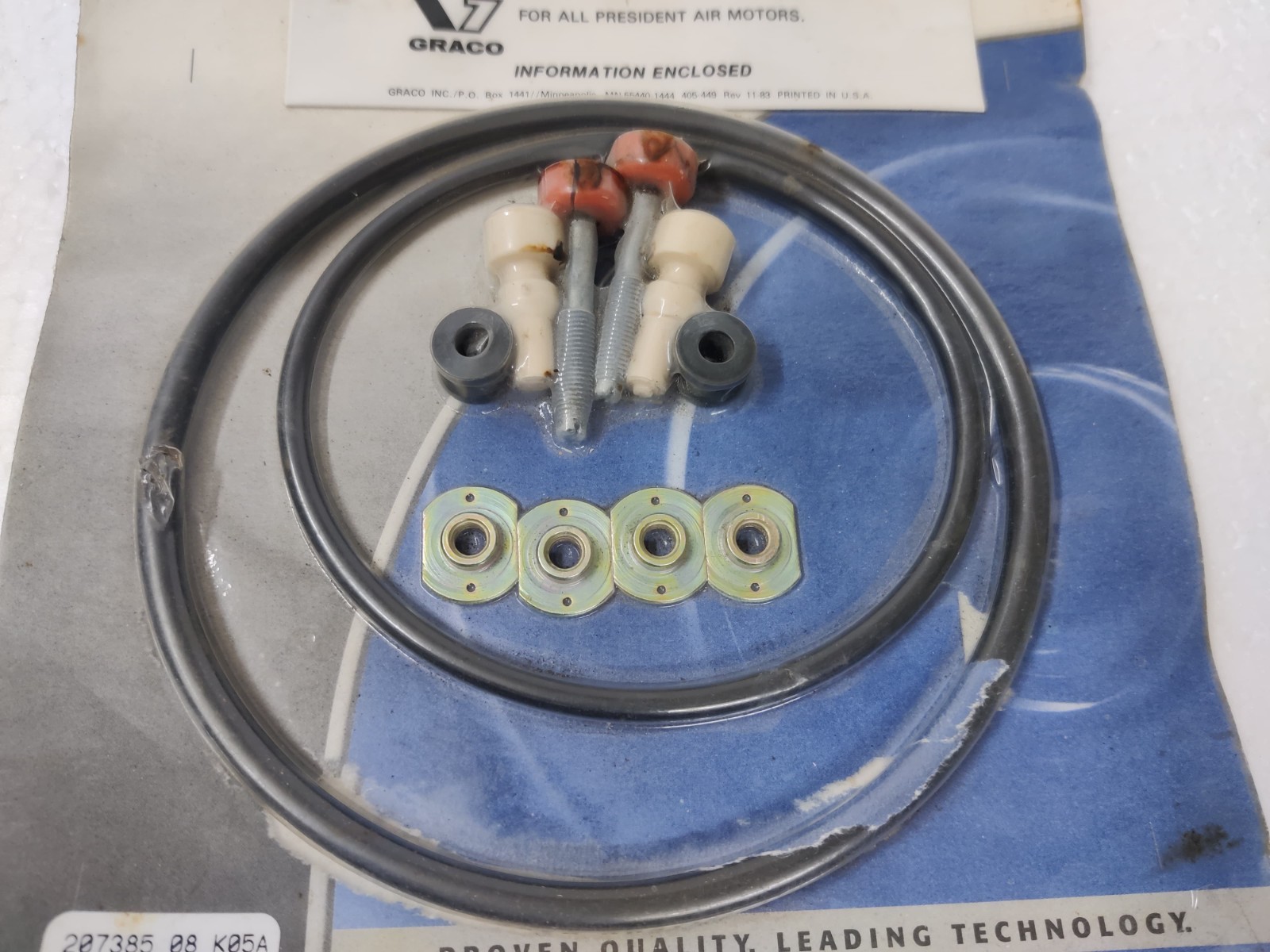 OEM GRACO 207-385 REPAIR KIT 207385 #NEW