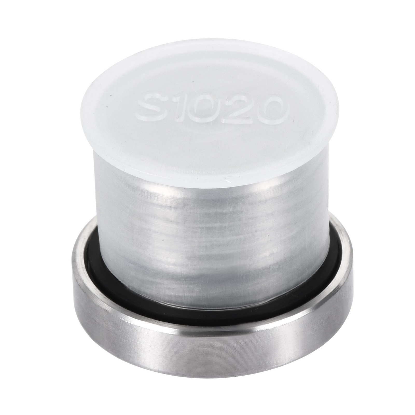 2 x Stainless Steel Inner Hex Head M20x1.5 Pipe Fitting Plug w Seal Ring
