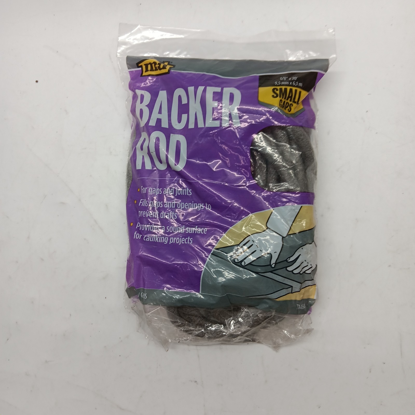 MD Backer Rod for Gaps/Joints Surface for Caulking Project 3/8 x 20 Ft. 714