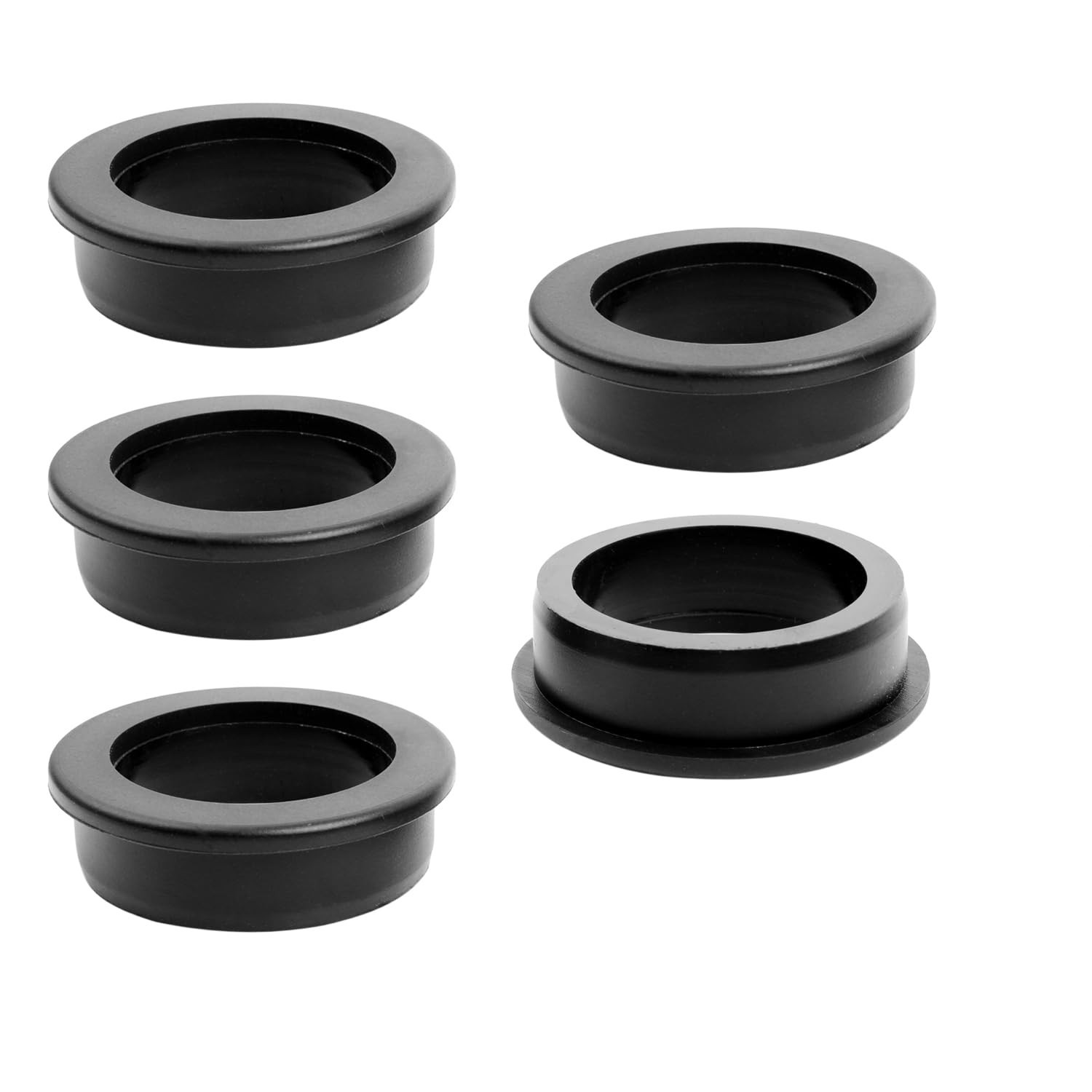5PCS Rubber Grommets 2-1/4″(57mm) Drill Hole, 1-7/8″(47mm) ID Durable Black S…