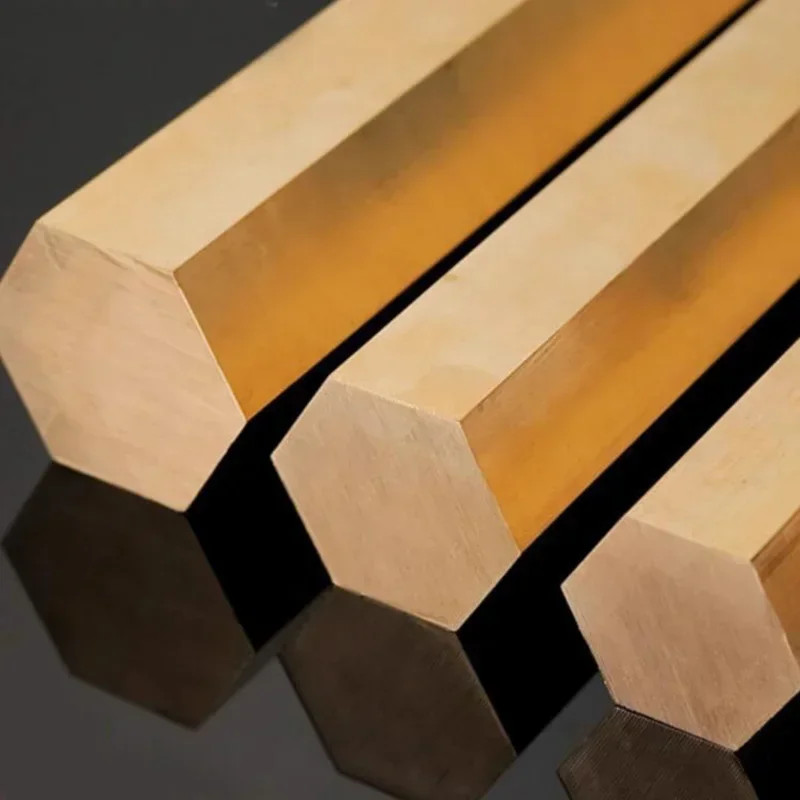 Brass Hexagonal Bar Hex Rods 10mm 12mm 14mm 15mm 16mm 18mm 20mm H59 200mm Long