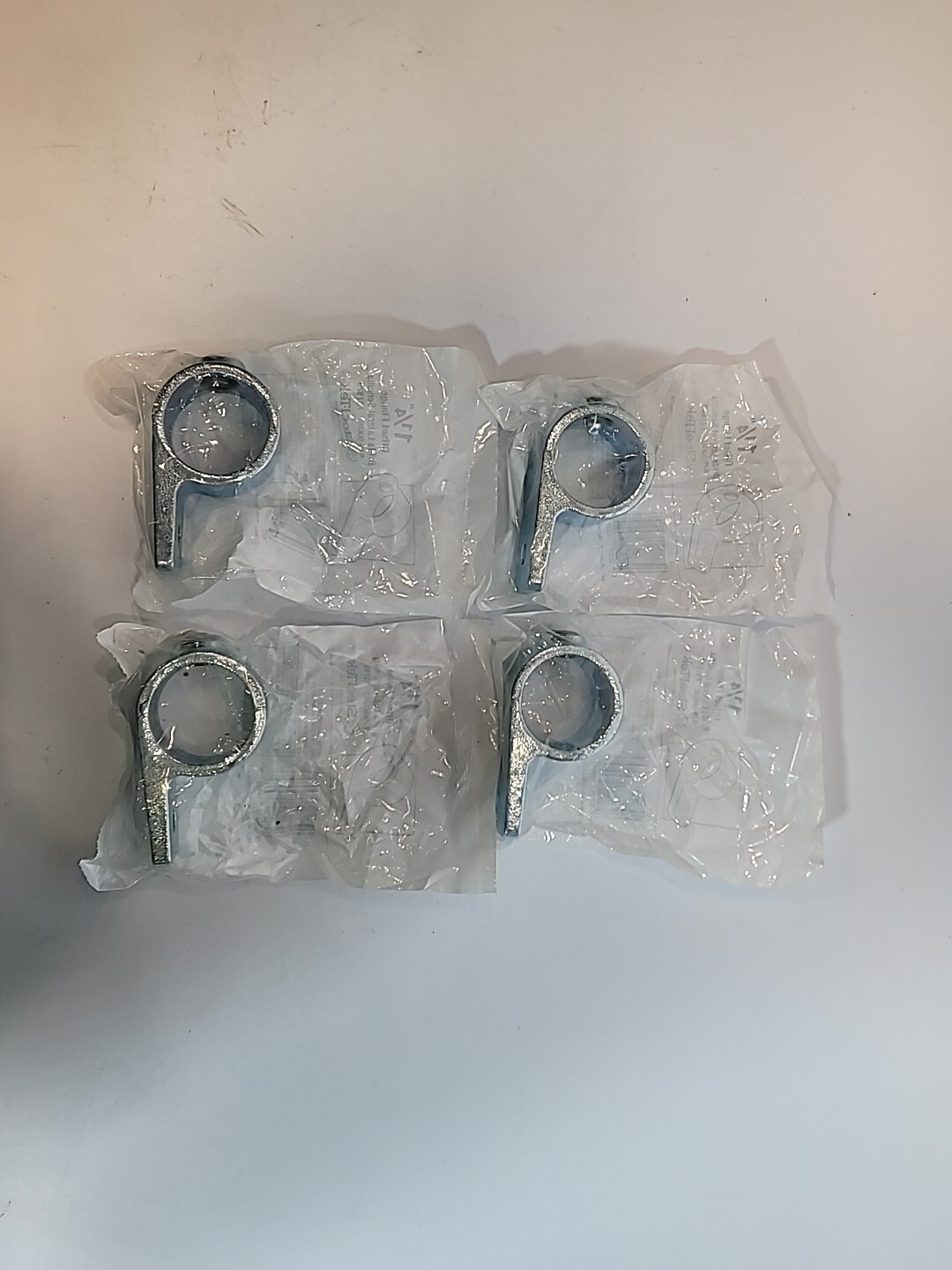 SET OF 4 B&K SteelTek 679-906HC 1-1/4″ Galvanized Steel Offset Flange