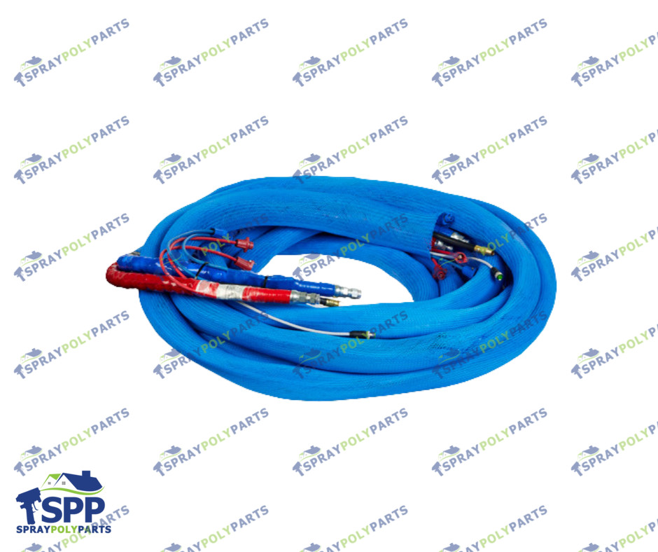 GRACO-Xcelerator 50 ft x 3/8 in External Heated Hose, 2000 PSI, (96B101)