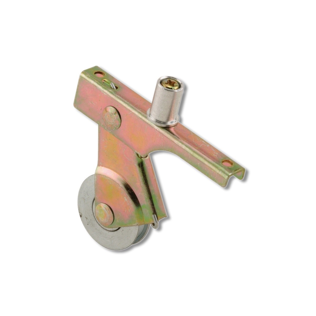 Prime-Line 1 in X 0.25 in Steel Roller Assembly 2 pk B 702