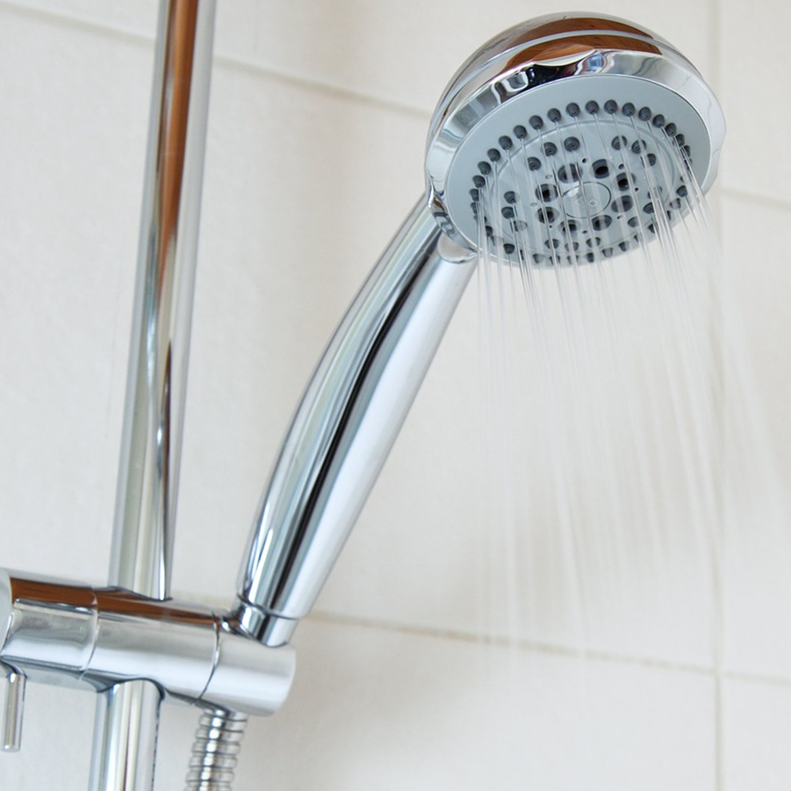 2 Pcs Shower Head Extension Arm, 1/2PT Male to 1/2PT Female(Silver Tone, 30-mm)
