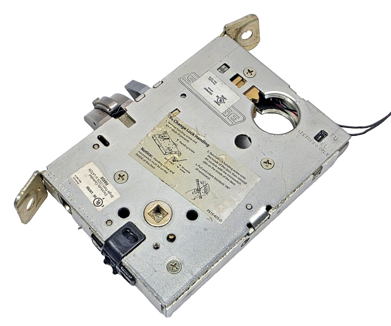 Schlage L9090EULB 24VDC Electrified Mortise Lock Body RH 1-3/4″ DR W/ RTX