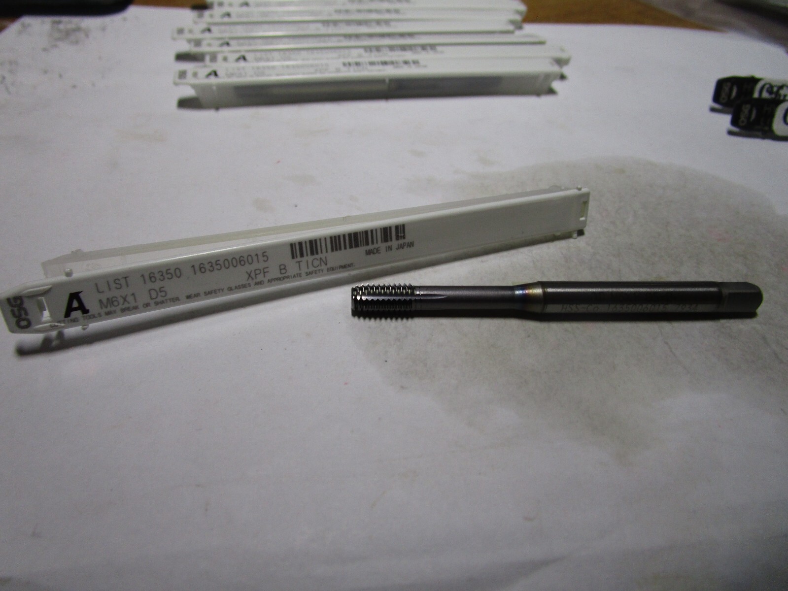 OSG Thread Forming Tap, M6-1.00, Modified Bottoming, TiCN, 0 Flutes
