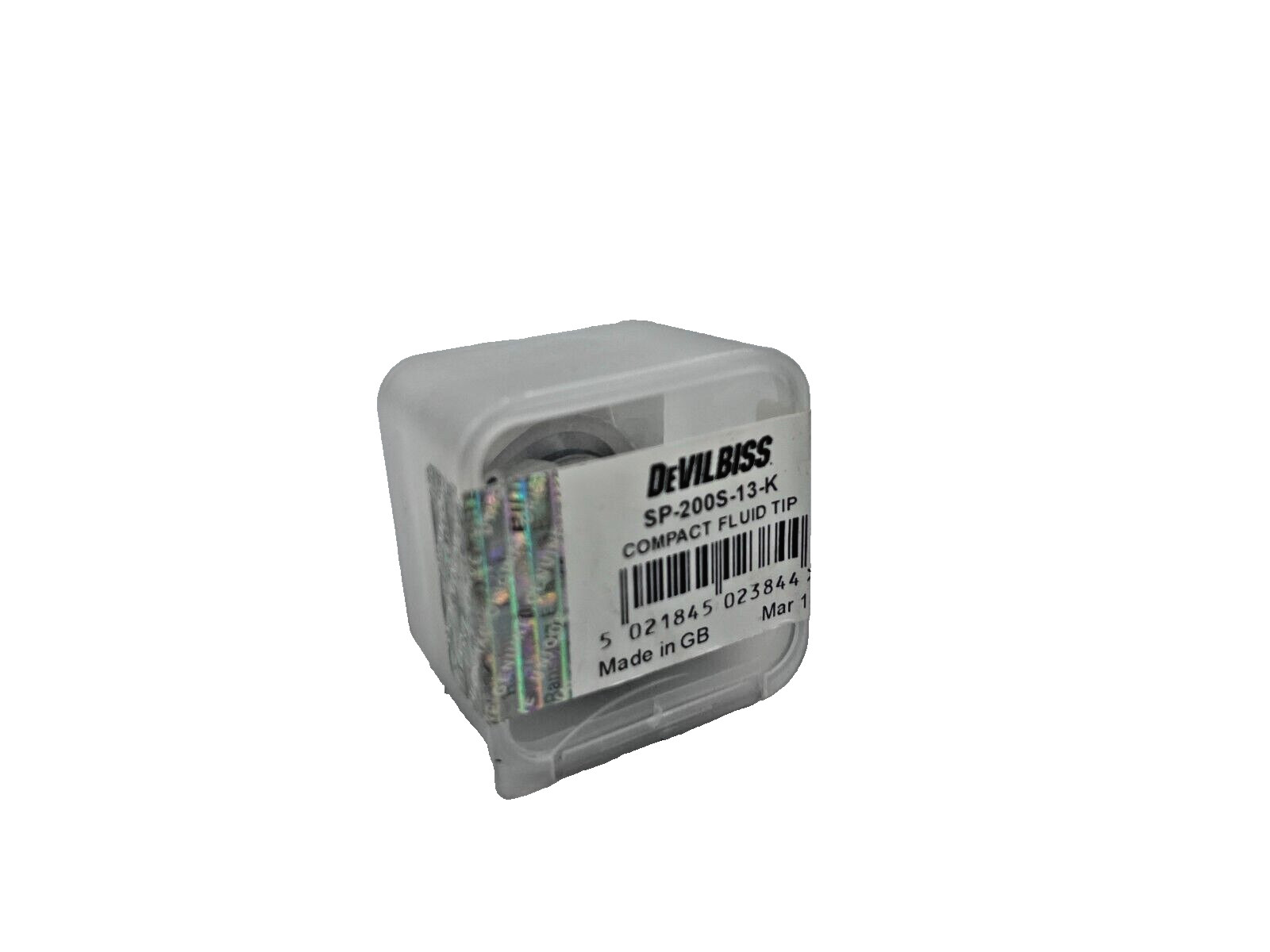 DeVILBISS SP-200S-13-K Compact Spray Gun Part Fluid Nozzle Tip 1.3mm