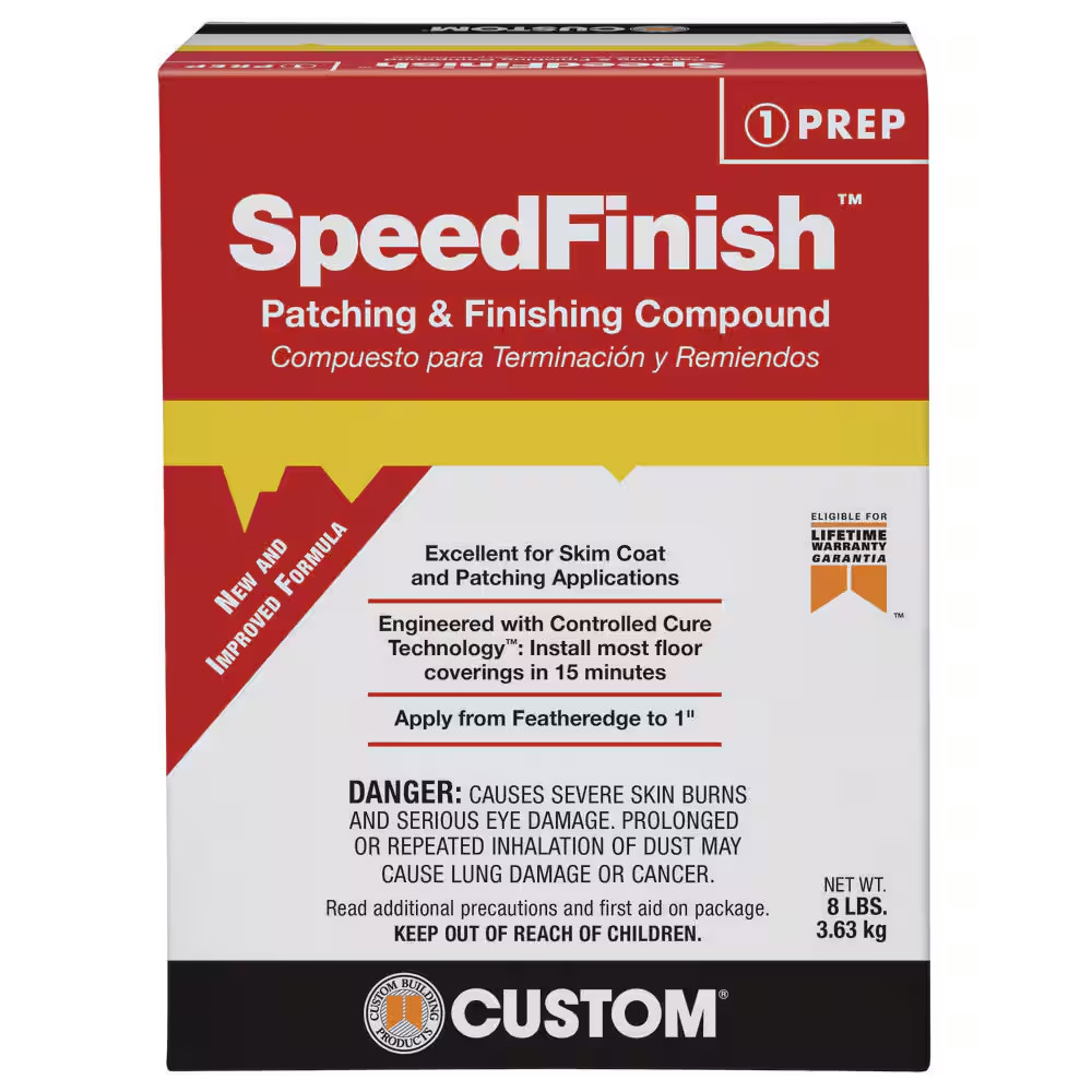 Speedfinish 8 Lb. Patching and Finishing Compound Underlayment for Patching/Repa