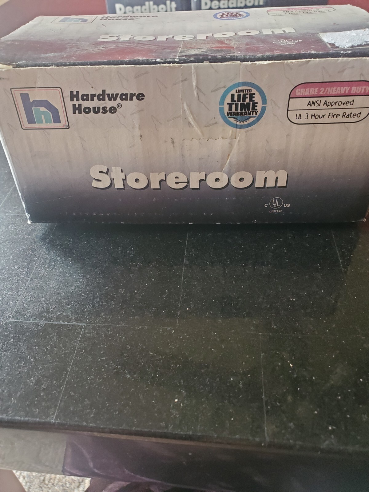 Satin Stainless Steel Grade 3 Commercial/Residential Storeroom Door Knob. NEW