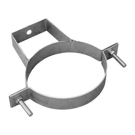 Nordfab 8010004179 Pipe Hanger, 6 In Duct Dia, Galvanized Steel, 14 Ga, 8-3/8″