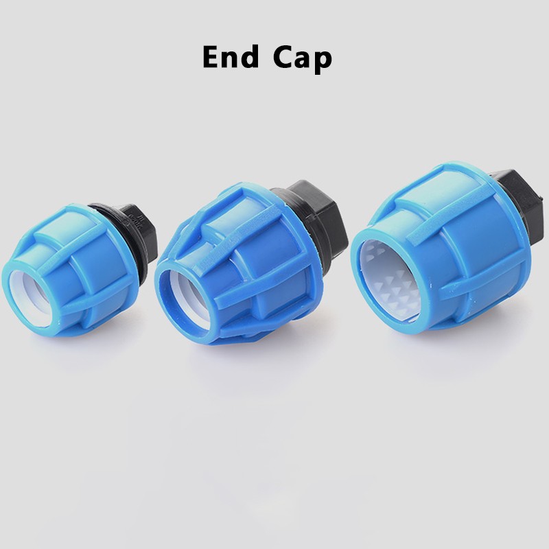 PE Pipe Sleeve Fittings Clamp Connector PE Quick Connect Fitting Irrigation