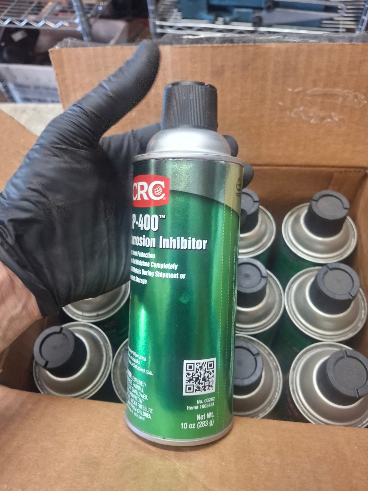 12 Qty. CRC Corrosion Inhibitor SP-400 for H2 10 oz Aerosol Can 03282