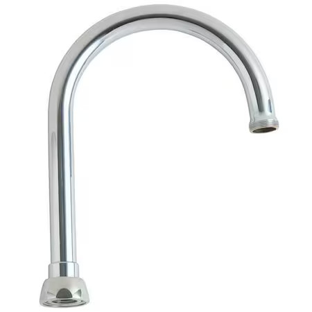Chicago Faucet Gn2ah8jkabcp Gooseneck Spout, Brass