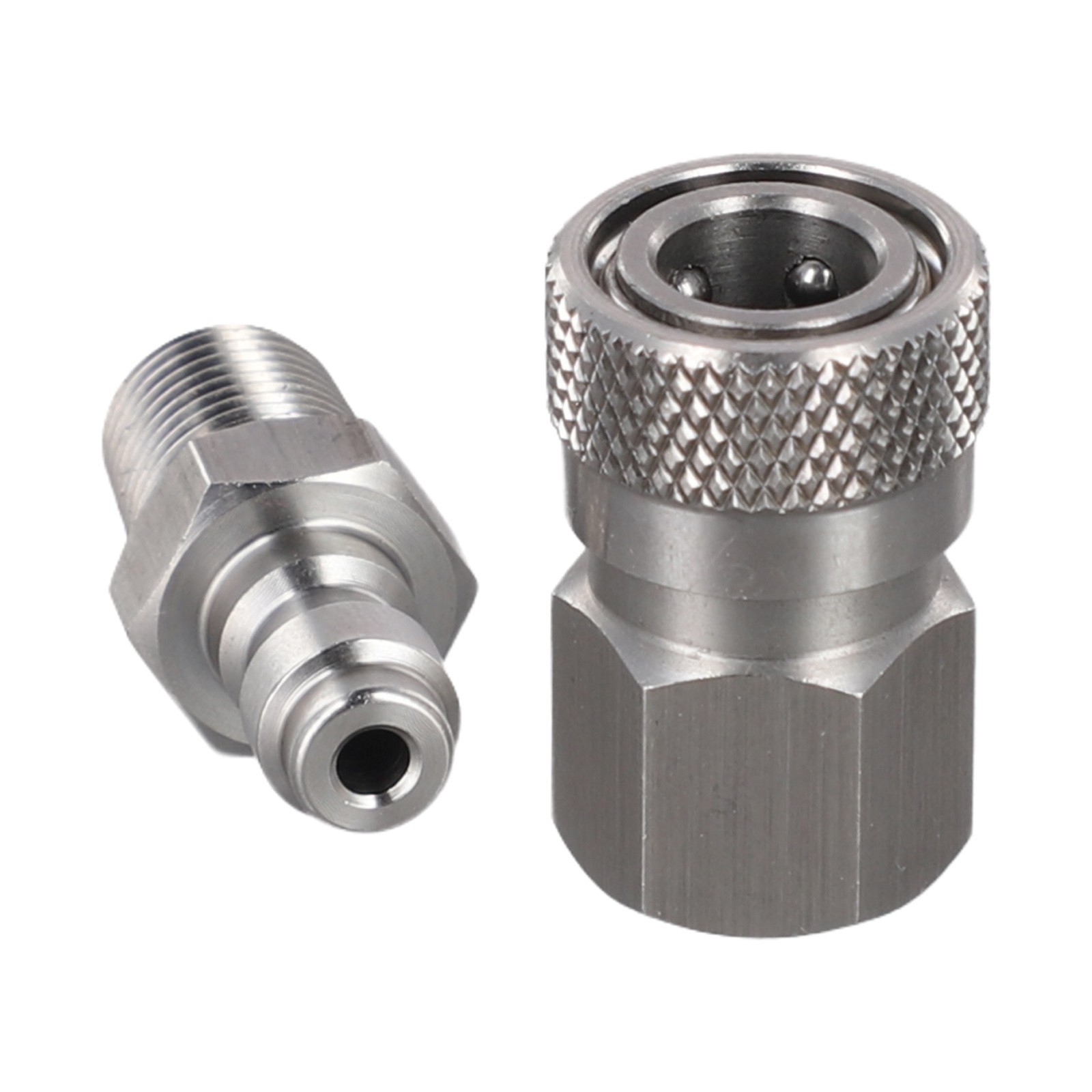 Adequate Pressure Rated Quick Disconnect Fittings Male And Female Pair 3000psi