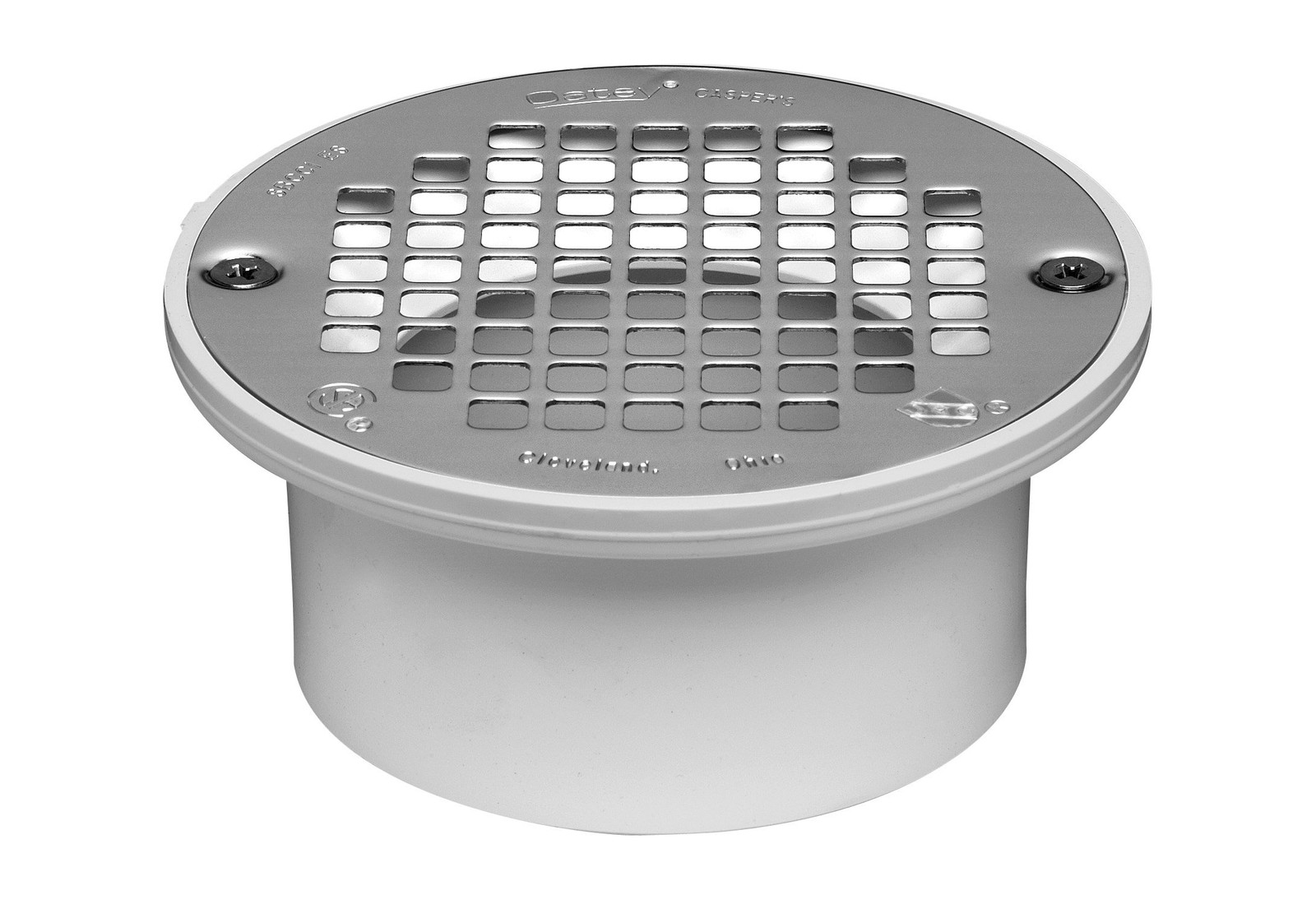 Oatey 3 in. or 4 PVC General Purpose Drain with 5 3-Inch 4-Inch, White