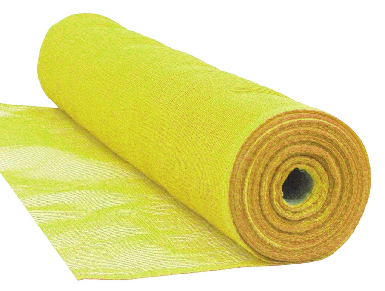 YELLOW FLAME RETARDANT 1/4″ MESH DEBRIS NETTING – 4′ X 150′