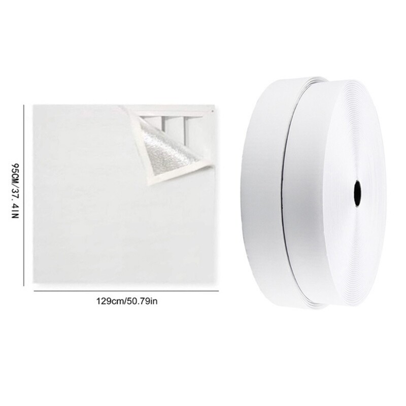 Whole House Fan Cover Attic Ceiling Fan Shutter Cover with Adhesive Strip