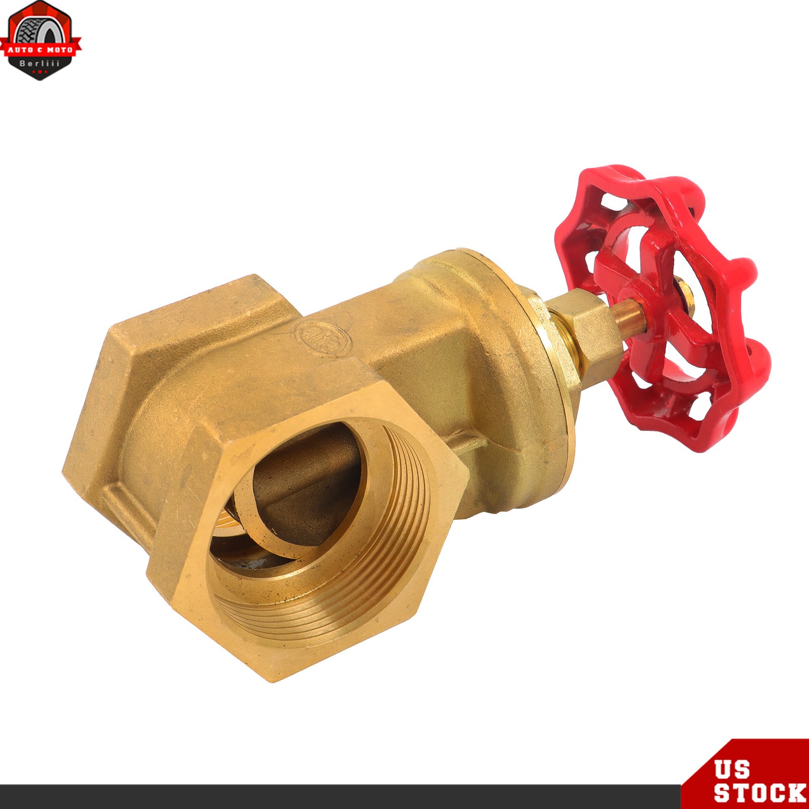 NPT Brass Female Threaded Rotary Globe Valve 2-1/2 Inch Brass Gate Valve DN65