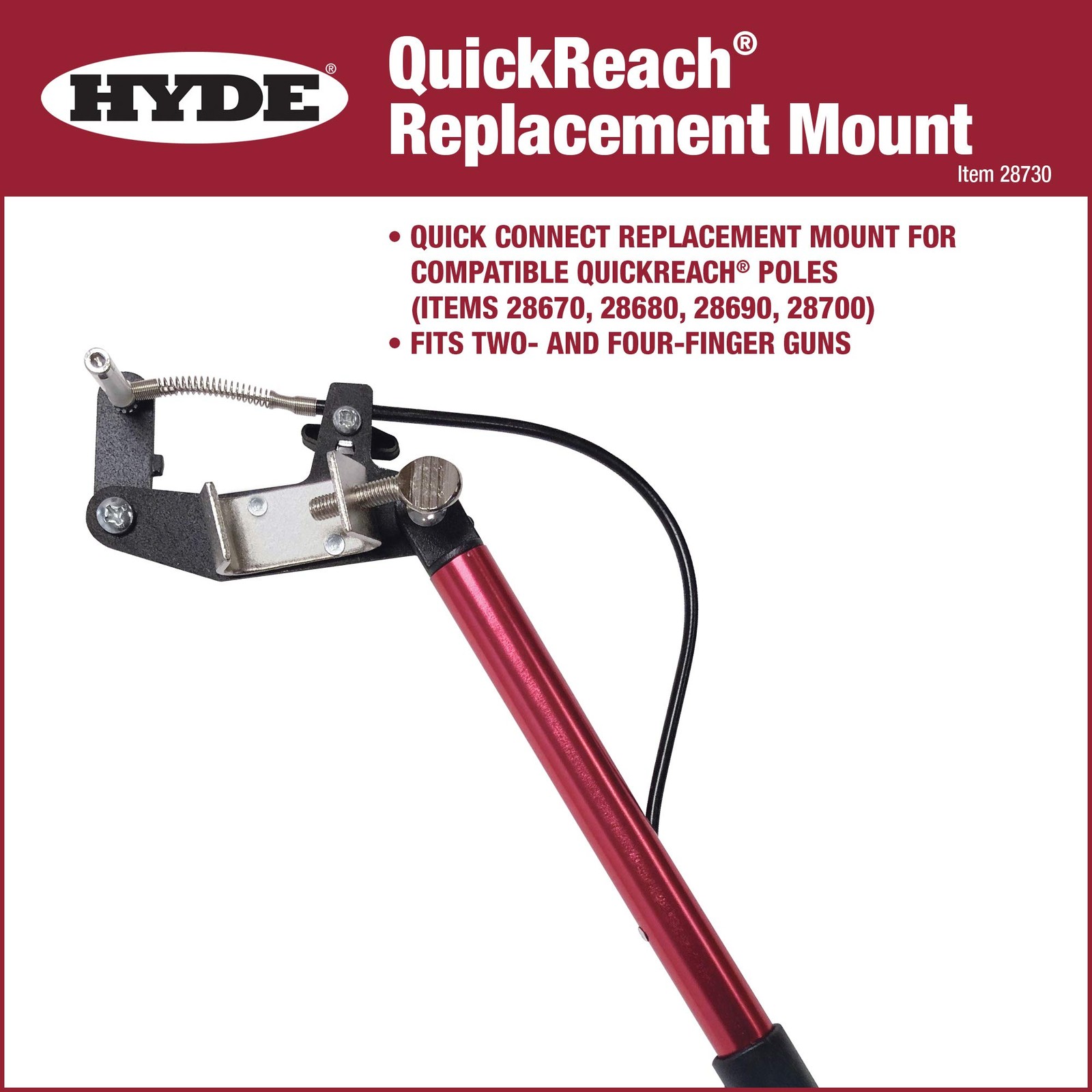 Hyde 28730 Quickreach Replacement Paint Spray Mount