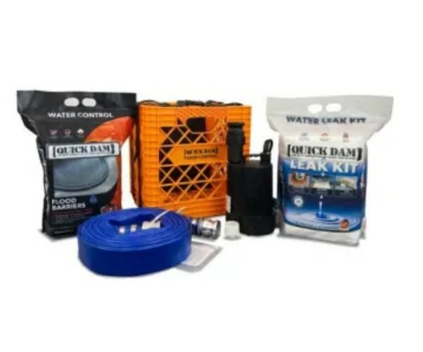 Quick Dam Emergency Flood Pump Kit, 5 Pieces QDPK1
