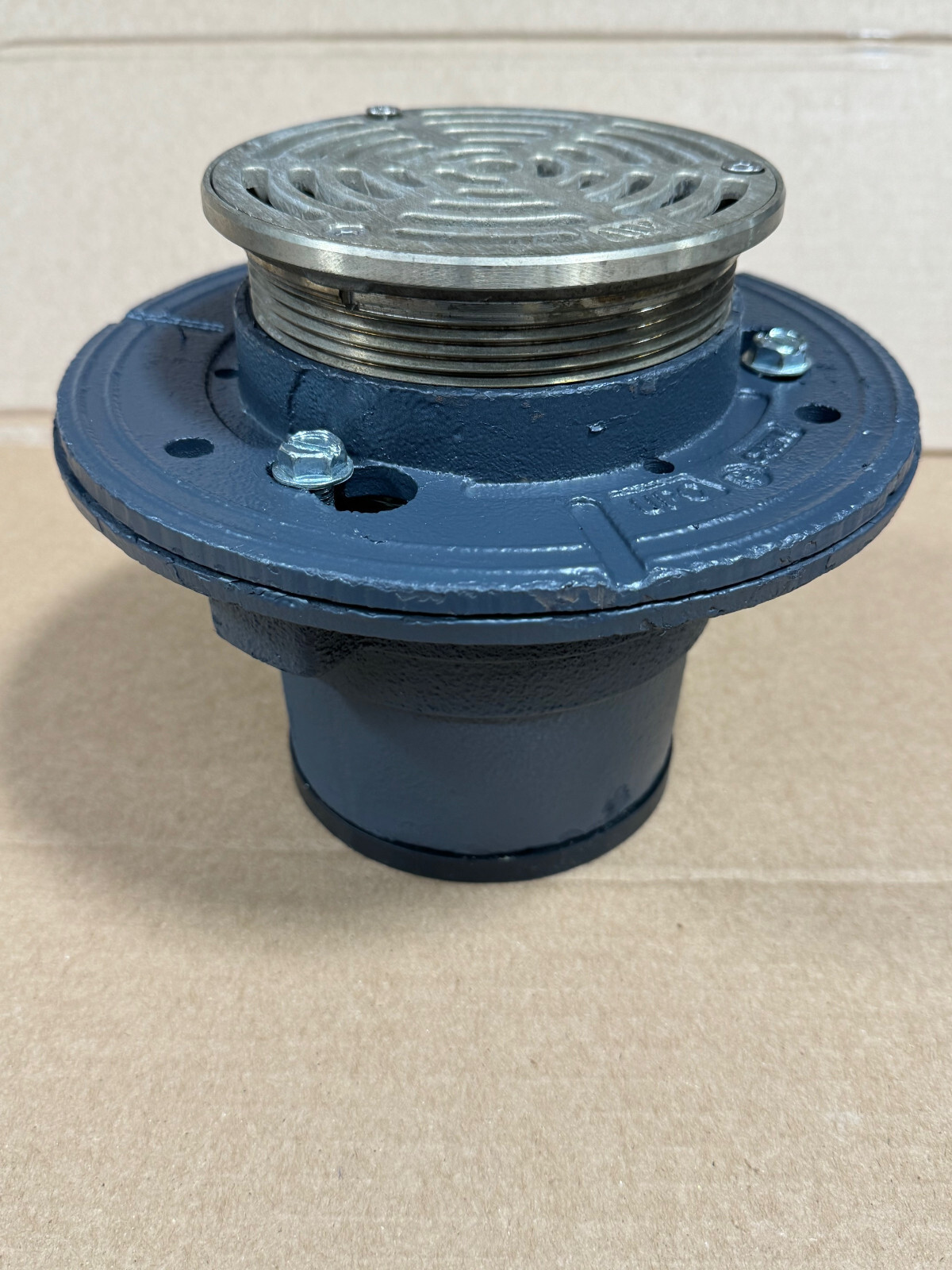 Watts Fd-103P-A5 3″ Push-On Cast-Iron Floor Drain – New