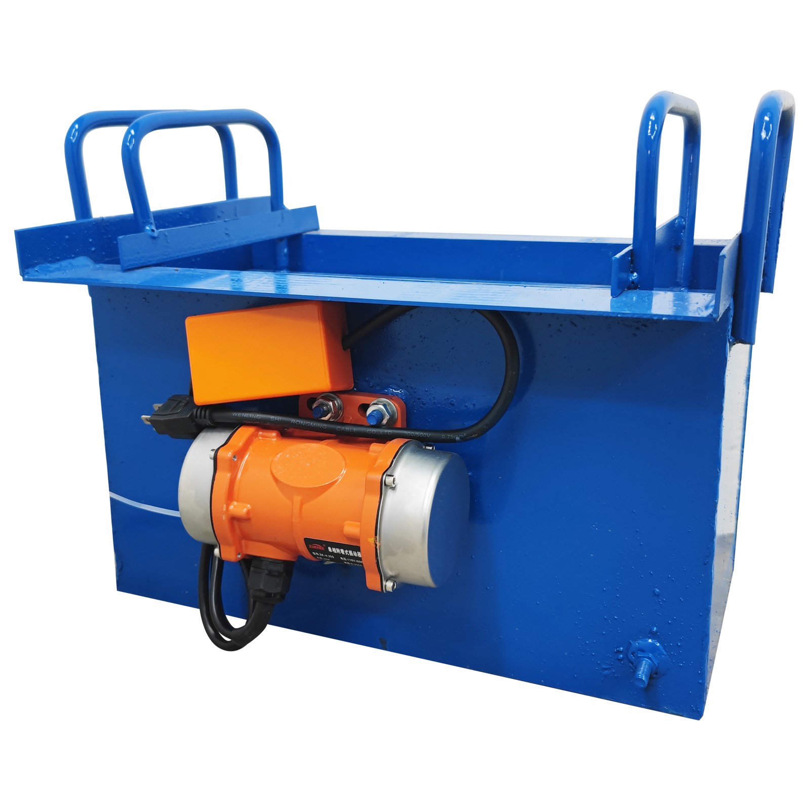 Manual Hollow Soil Block Brick Making Machine 45 times/min Paving Brick Die 110V