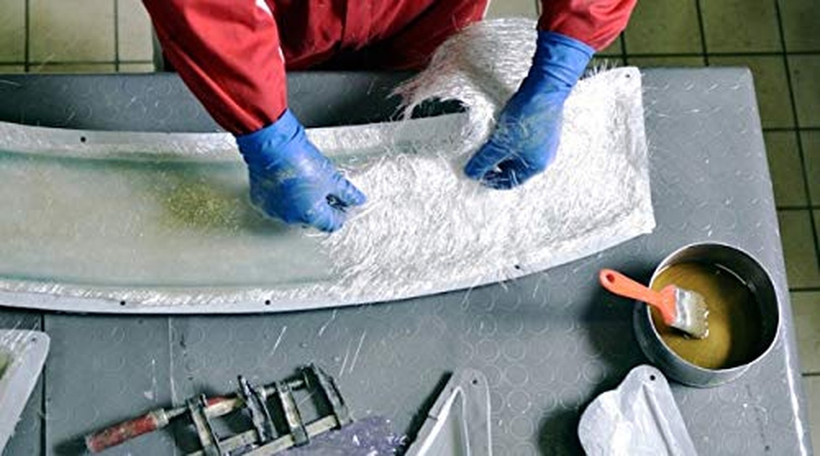 Fiberglass Chopped Strand Mat, 0.75 oz 38″ x 5 Yards | Marine-grade fiberglas…