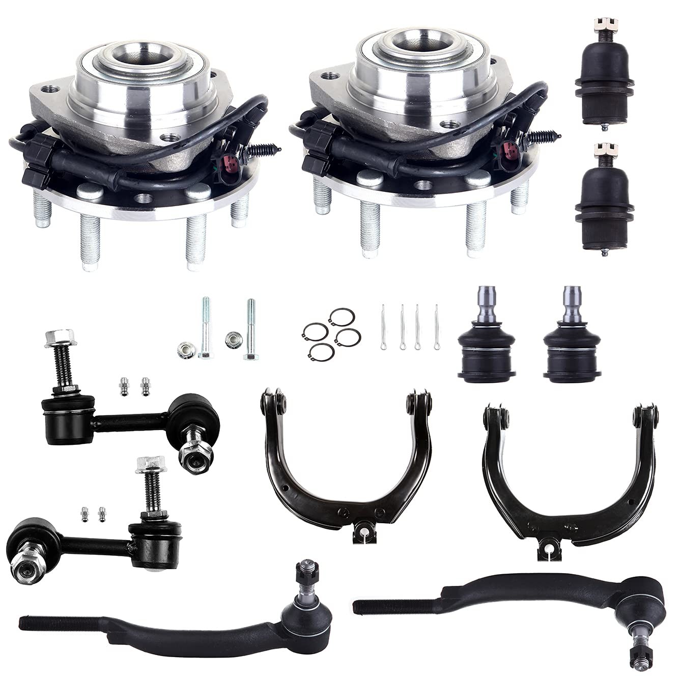 12pc 513188 Front End Kit 2002-2003 Trailblazer EXT GMC Isuzu