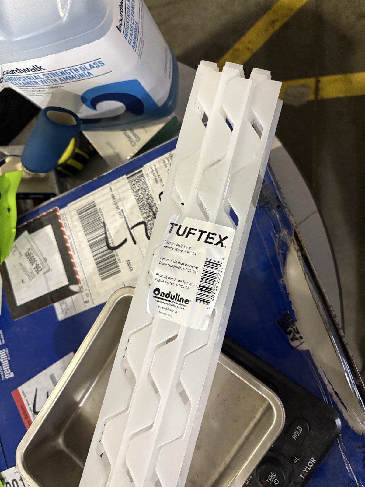 Tuftex Plastic Closure Strips 6-Pack Cross Link Polyethylene Vented Roof Panel