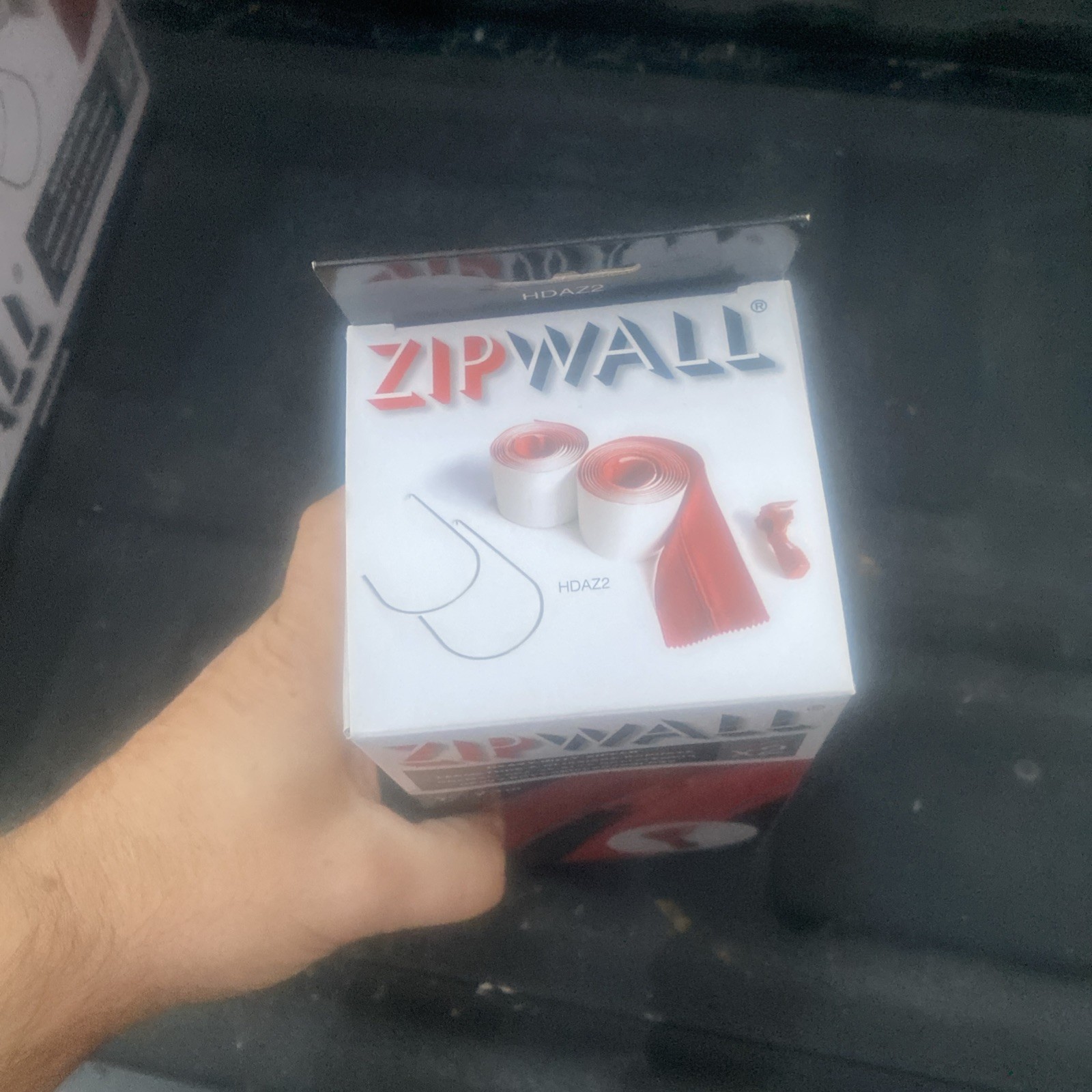 ZipWall HDAZ2 Heavy-Duty Zipper Dust Barrier 12 Pack Case