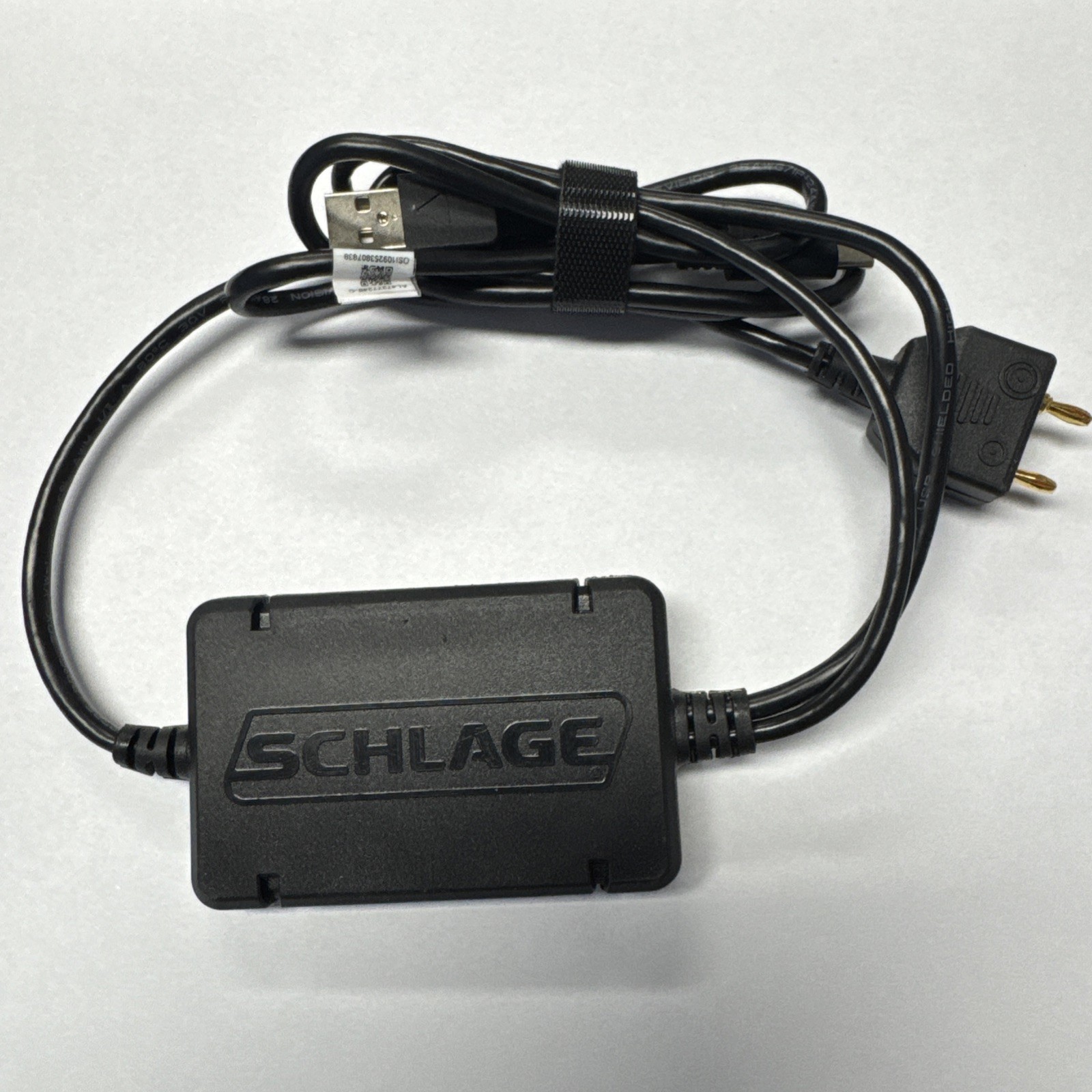 Schlage SUS Android App Cable USB to 2 Pin for Lock Programming