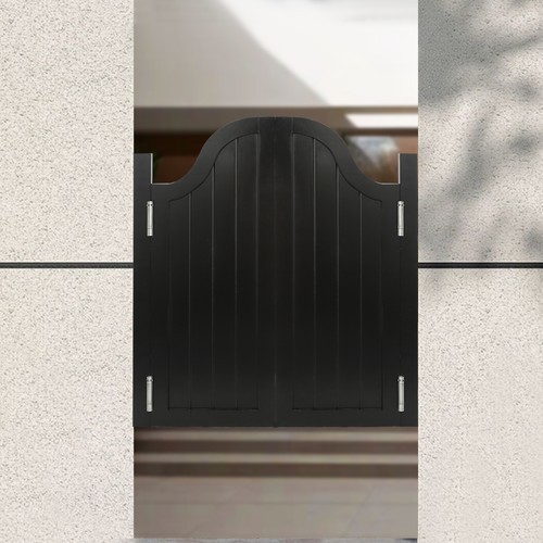Partition Door Swing Solid Wood Door Partition Door for Shop Entrance Partition