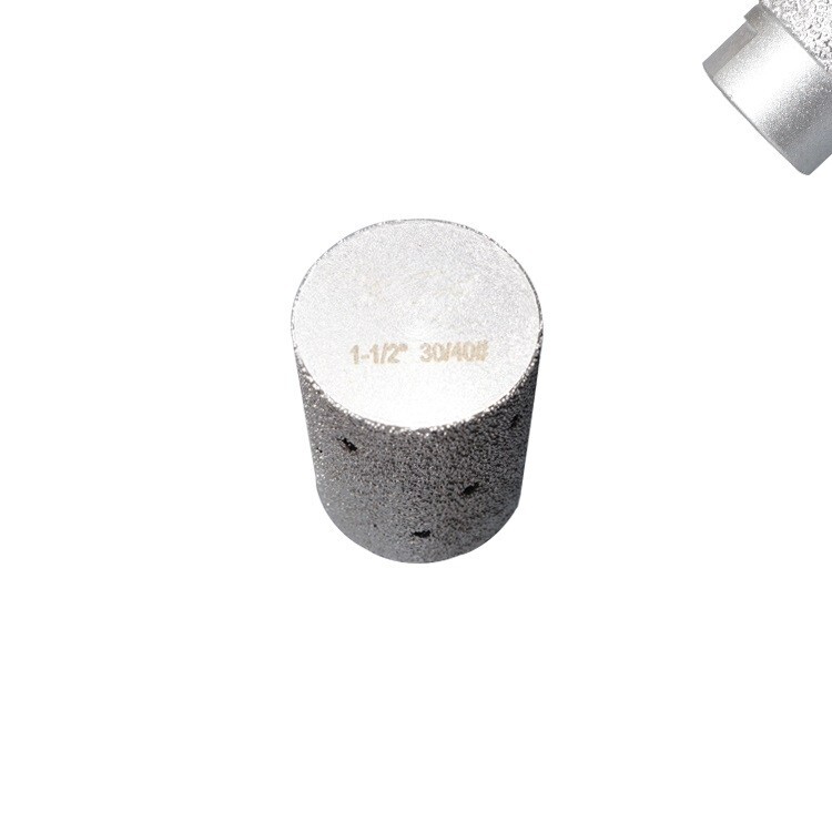 2″ Diamond zero tolerance grinding drum 5″ convex Blade granite kitchen sink