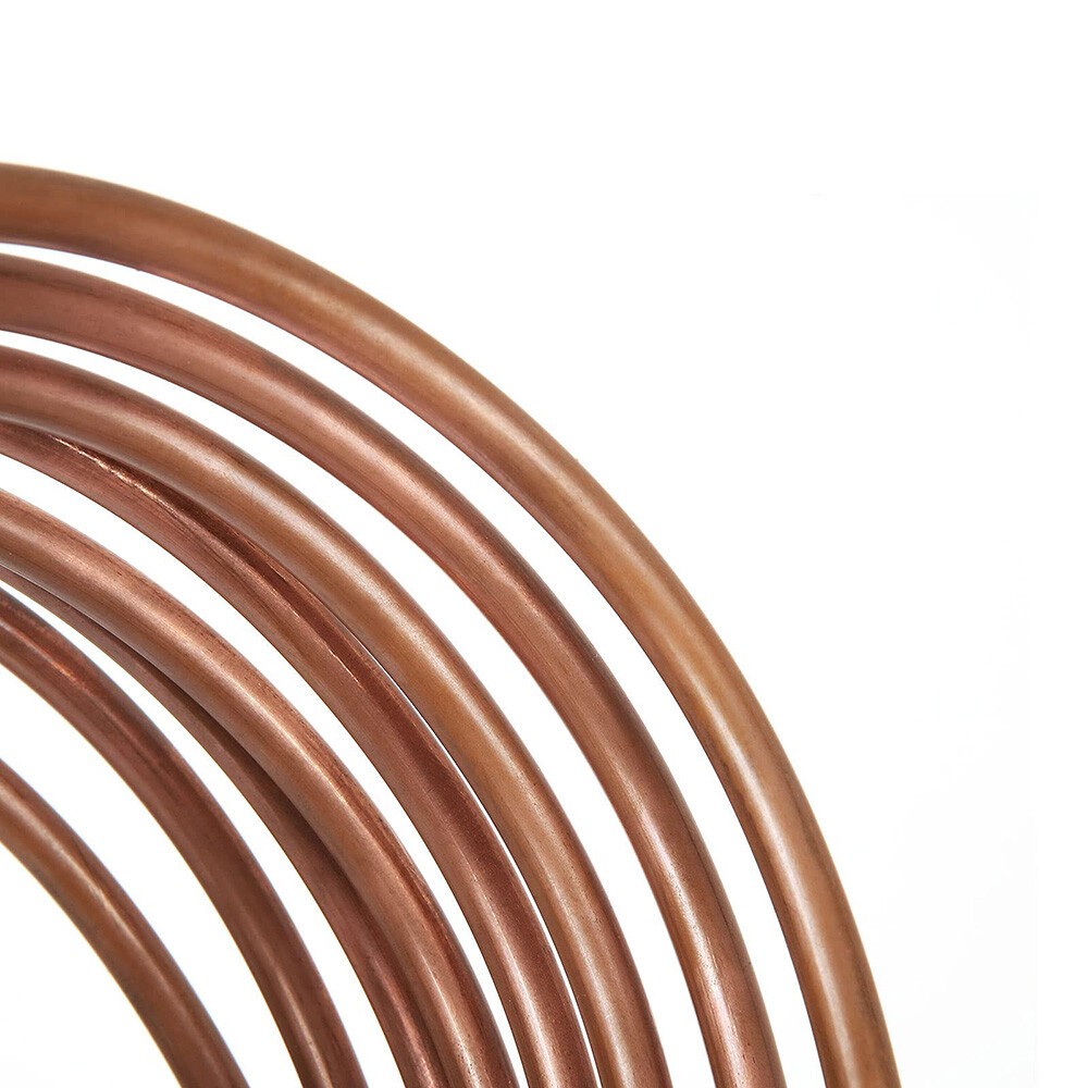 T2 Ø 1.6mm/1.8mm/2mm/3mm Microbore Soft Copper Tube Pipe Refrigeration Coil