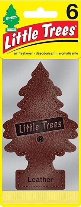 Little Trees 60290 Leather Scented Hanging Air Freshener for Car & Home 48 Pack!