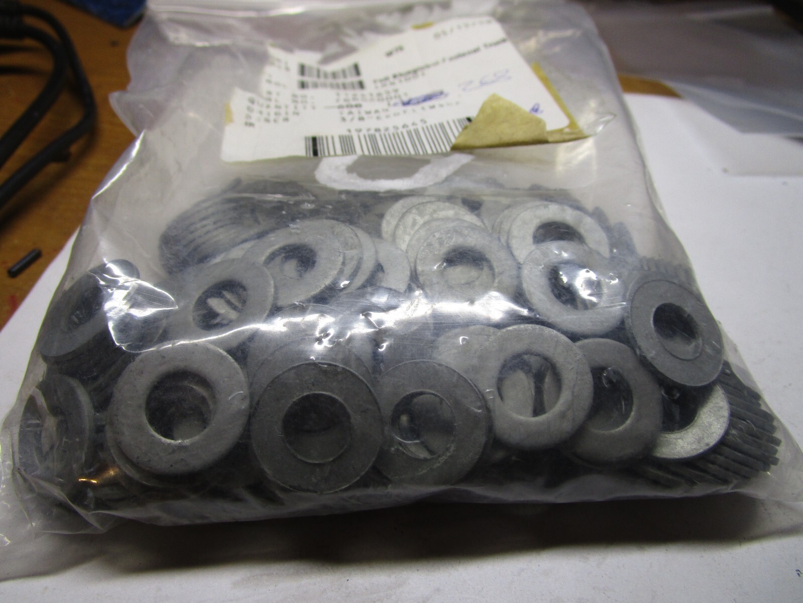 3/8″ x 0.812″ OD Low Carbon ECOGUARD® Steel SAE Gen Purpose Flat Washer QTY 250