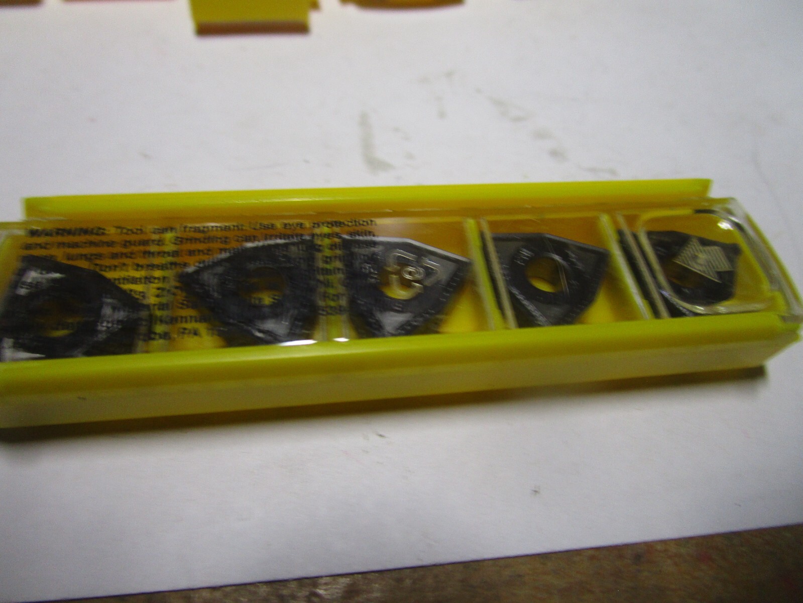 Kennametal wnmg080404fn wnmg431fn kcp25 negative insert QTY 5