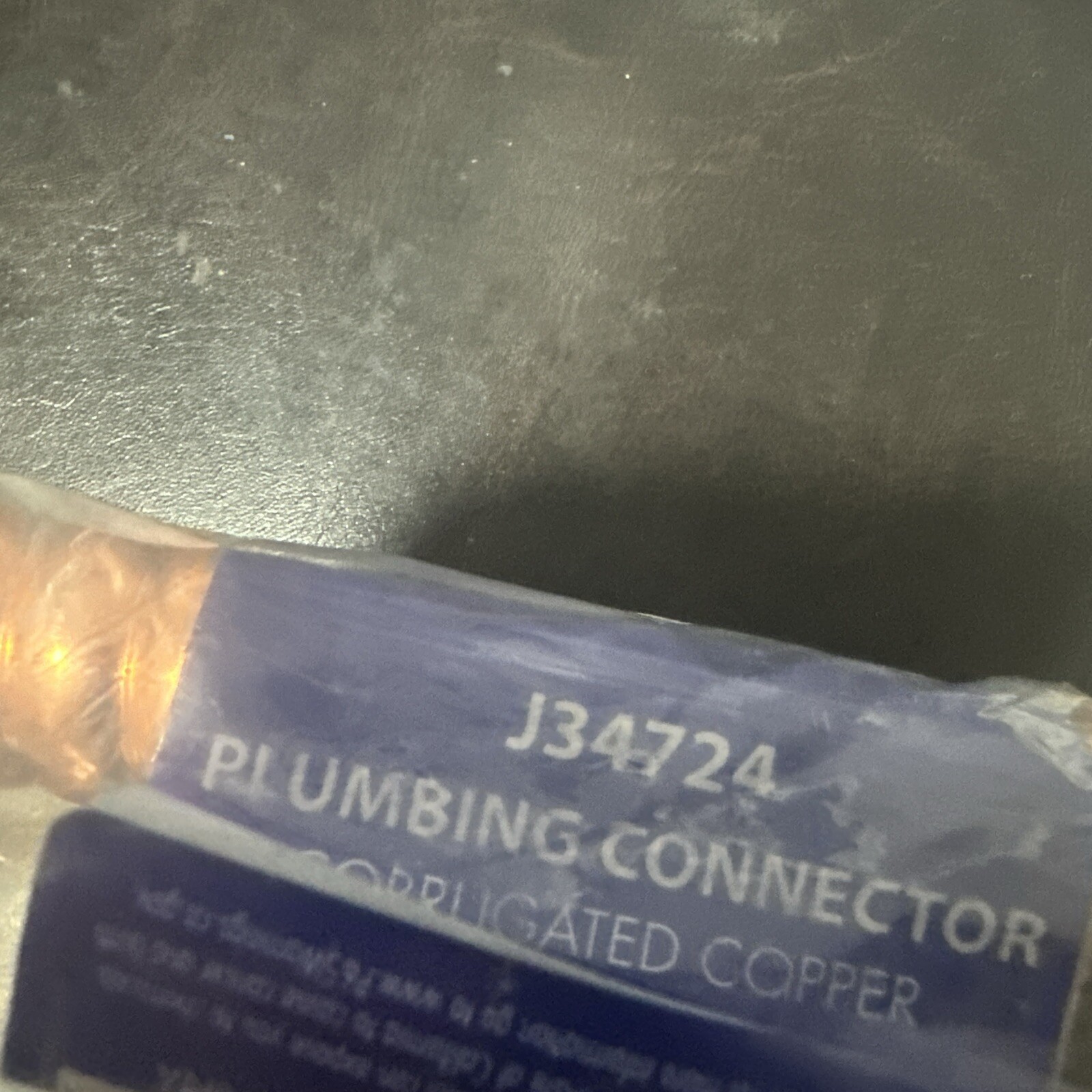 3/4″ x 24″ Copper Corrugated Water Heater Connector, PartNo J34724