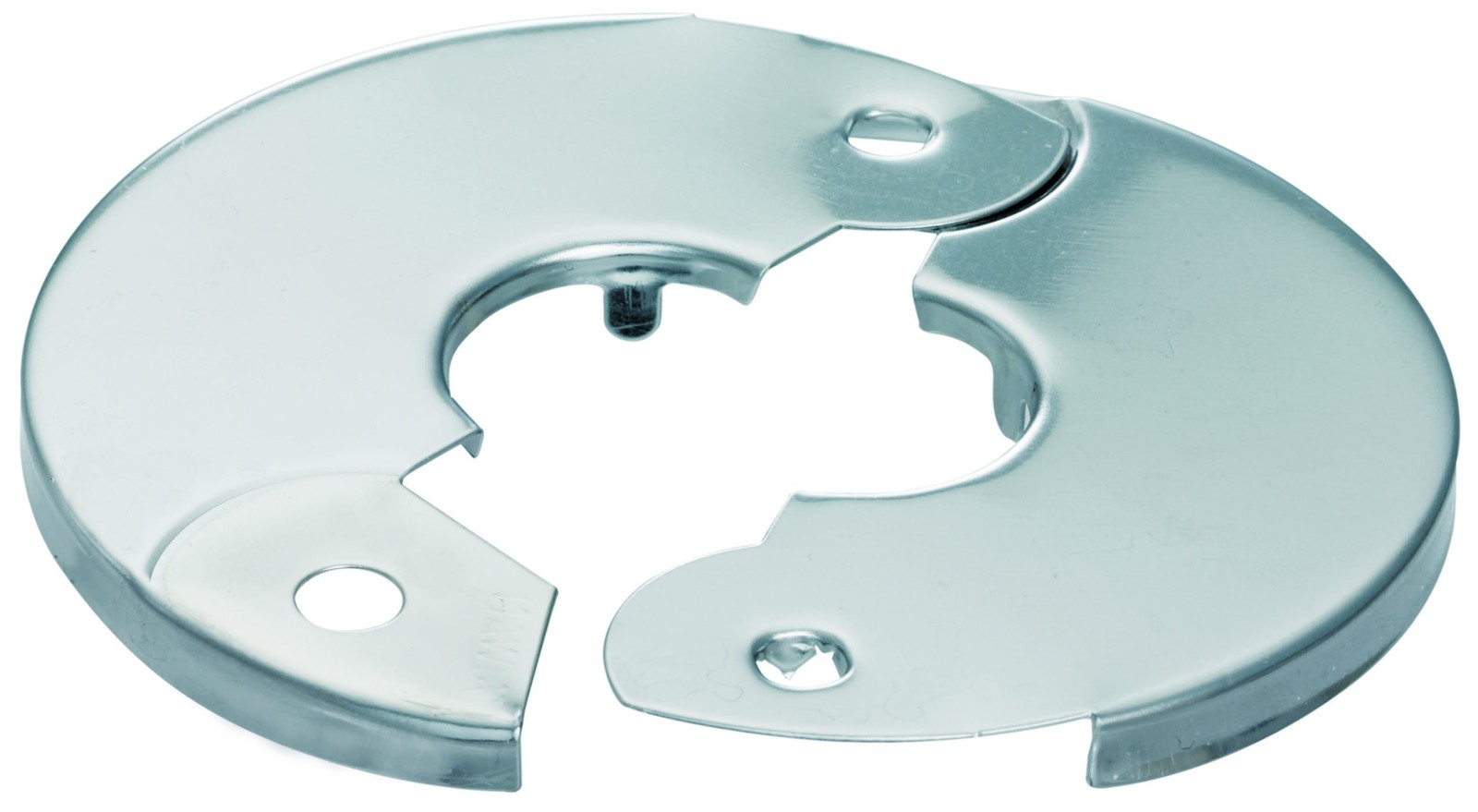 Plumb Pak PP857-1 Hinged Floor and Ceiling, 1/2 in, Chrome 0.5 Inch,