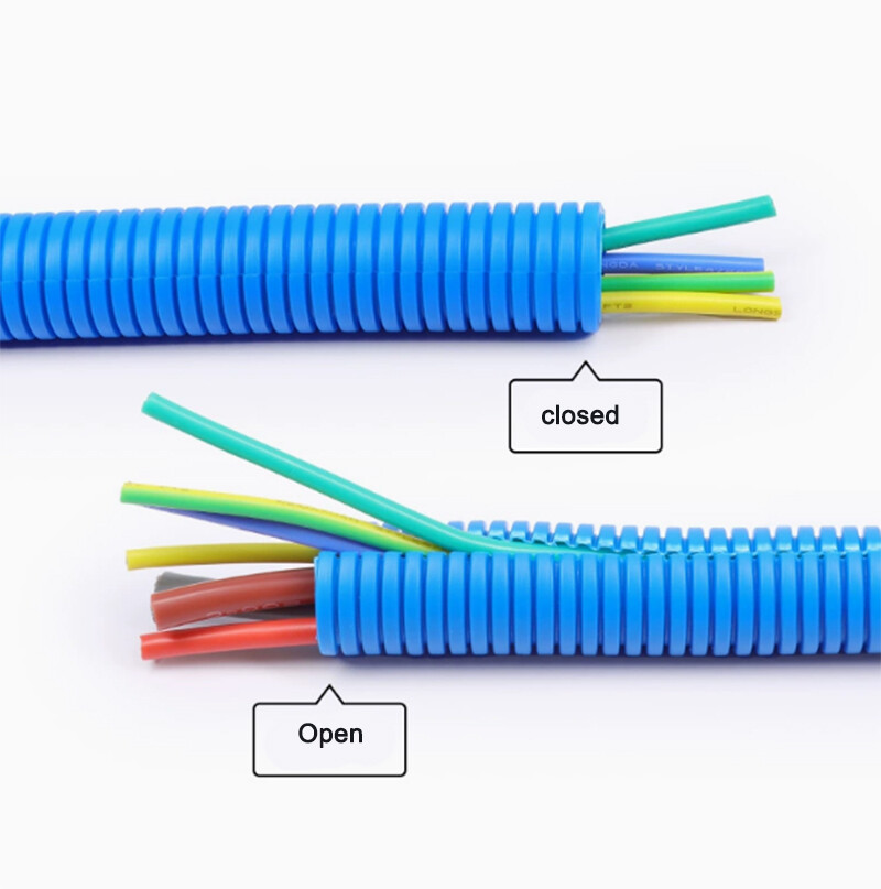 PP Plastic Polypropylene Flame Retardant Corrugated Hose Cable Protection Tube