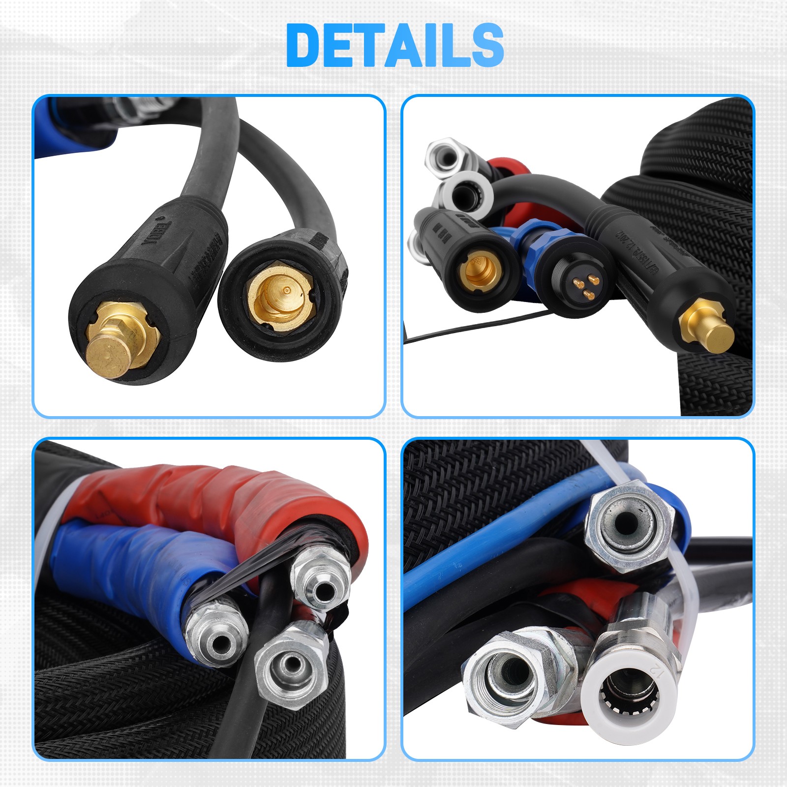 15M Polyurethane PU Foam Hose Heating Hose Heater Pipe for Spray Foam Machine