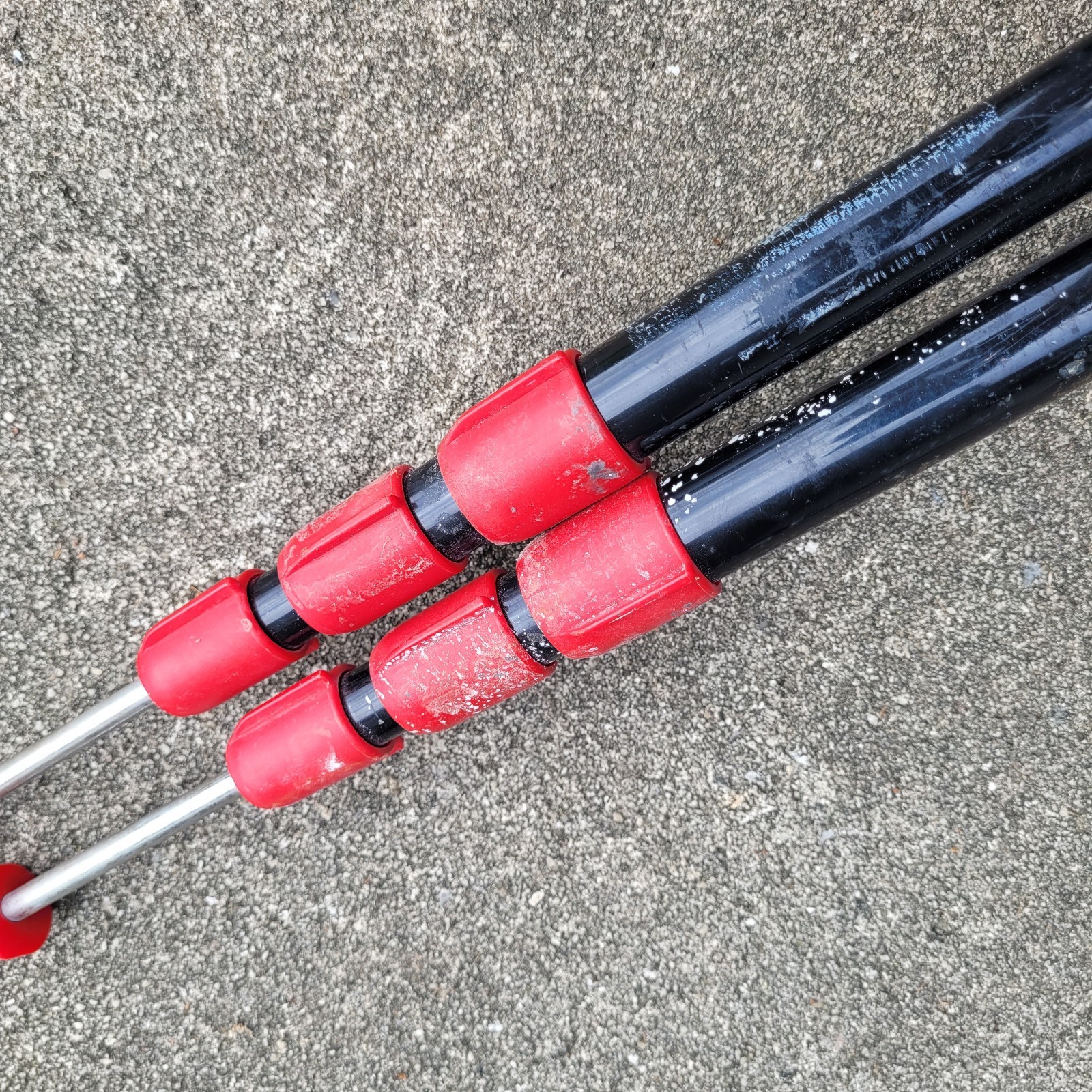 Zipwall Zip Pole 10ft Replacement Steel Poles Lot Of 2 Spring Loaded